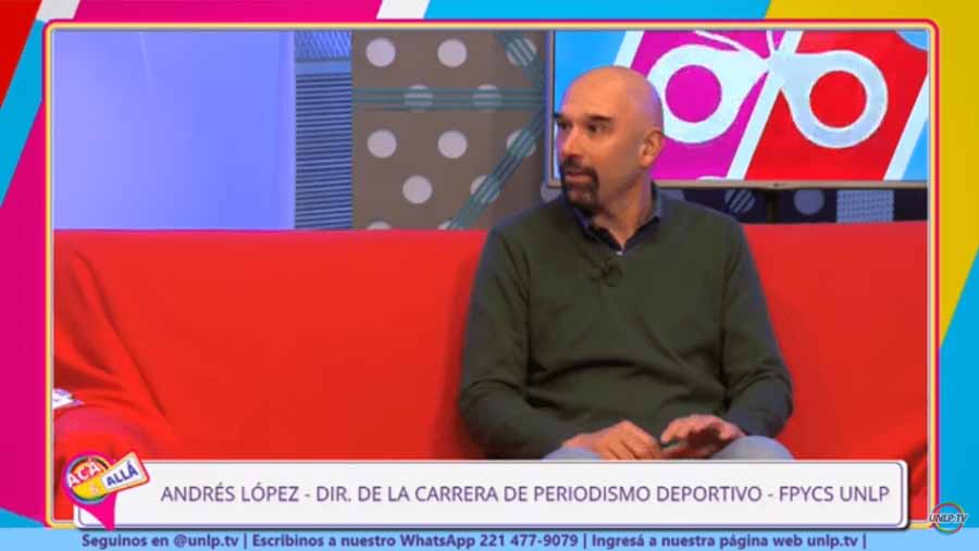 Andrés López Director Tecnicatura Periodismo Deportivo JUAR Entrevista