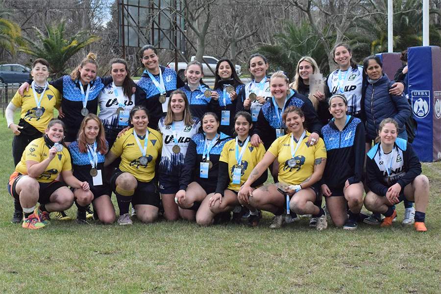 Rugby Femenino UNLP Campeonas JUAR