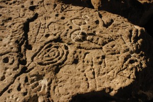 Motivos Grabados, Sitio Piedra Museo (Santa Cruz)